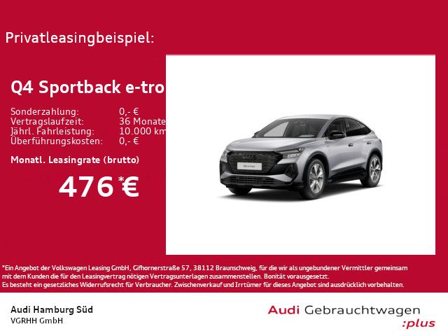 Audi Q4 Sportback 45 e-tron S LINE/NAVI/LM20/AHK