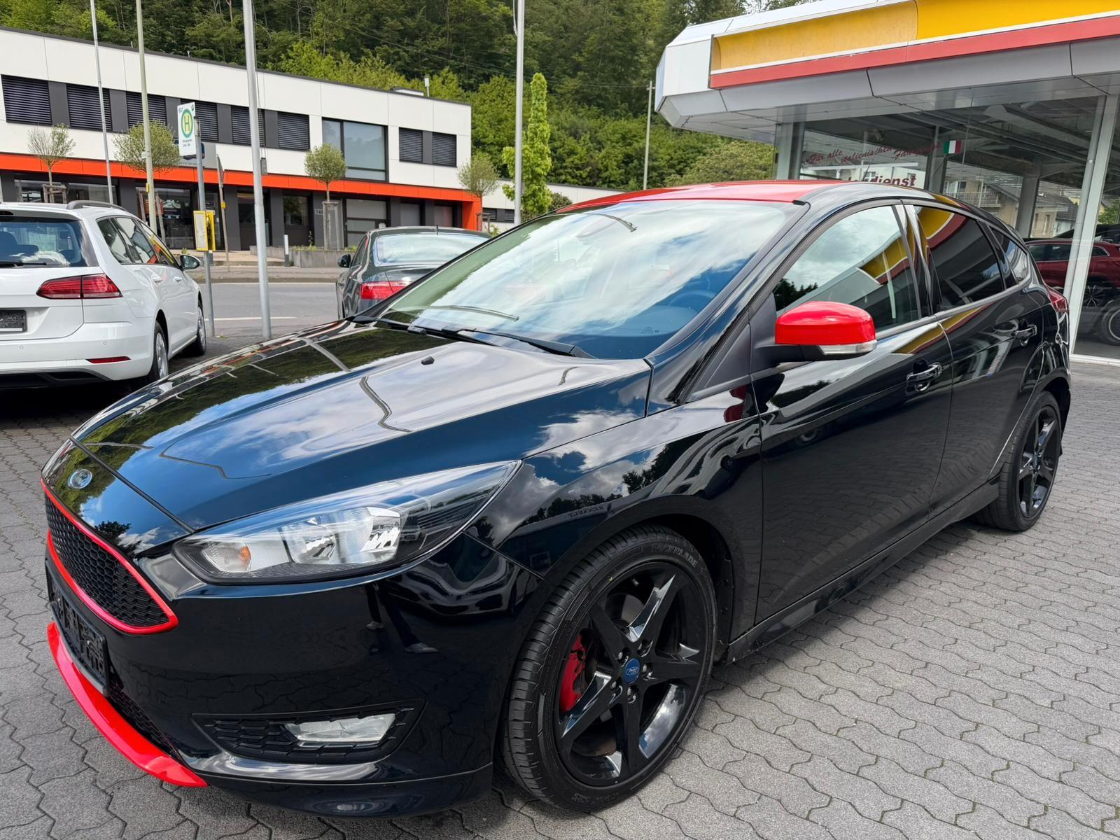 Ford Focus Lim. Sport,Navy, 2.Hd., 18-Zoll