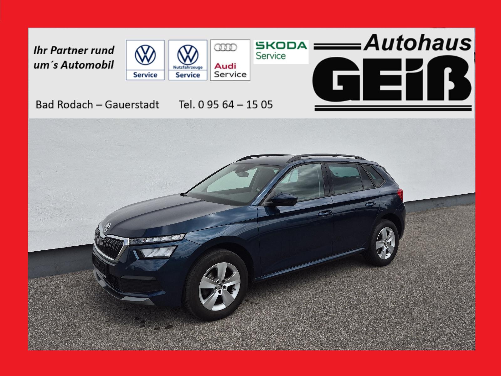 Skoda Kamiq 1.0 TSI Ambition AHK/Shz/eH/Rkam/GRA/PDC..