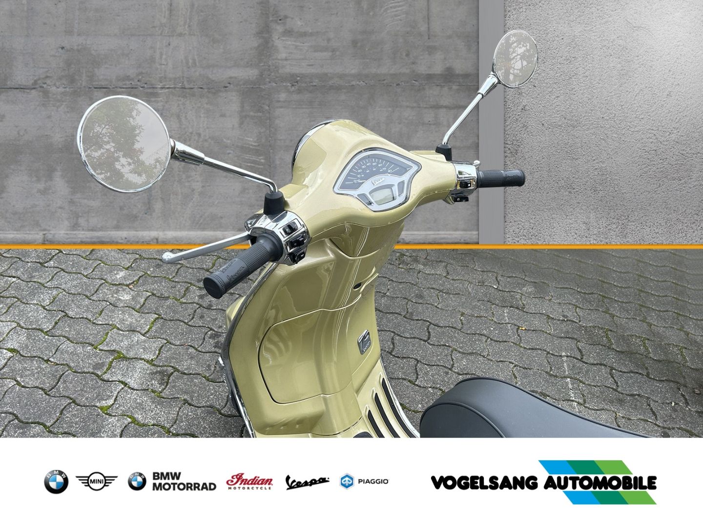 Fahrzeugabbildung Vespa Primavera 50 Sondermodell 75 Jahre, Champagner G