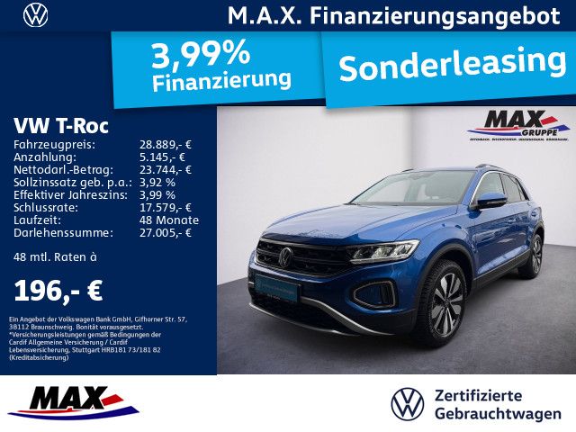 T-Roc 1.5 TSI DSG MOVE +LED+NAVI+ACC+KAMERA+ALU+