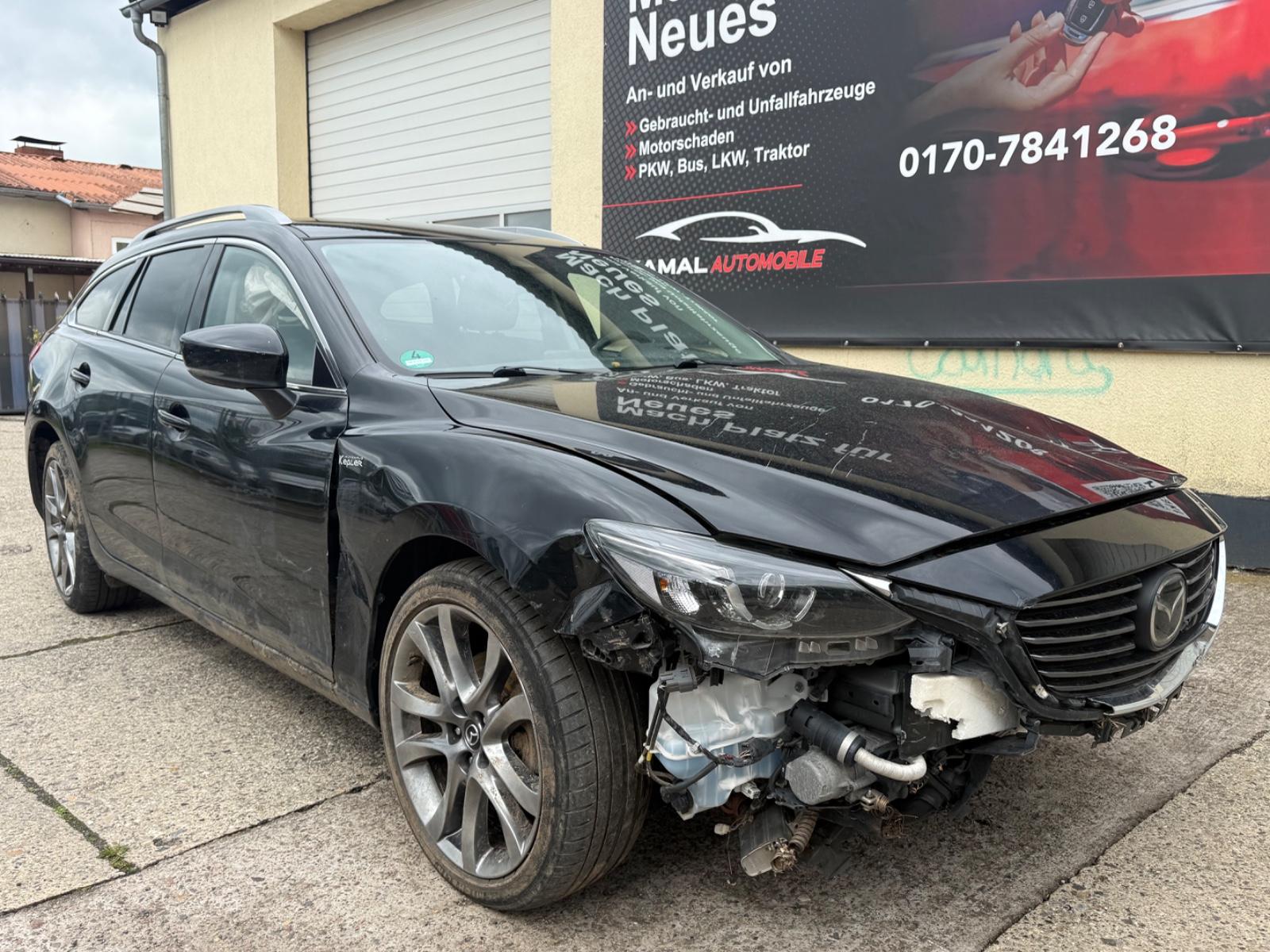 Mazda 6 Kombi Sports-Line AWD Automatik Navi Leder