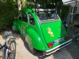 Citroën 2CV - Fahrspaß mit  giftgrüner Ente - Citroën 2 CV: Ente