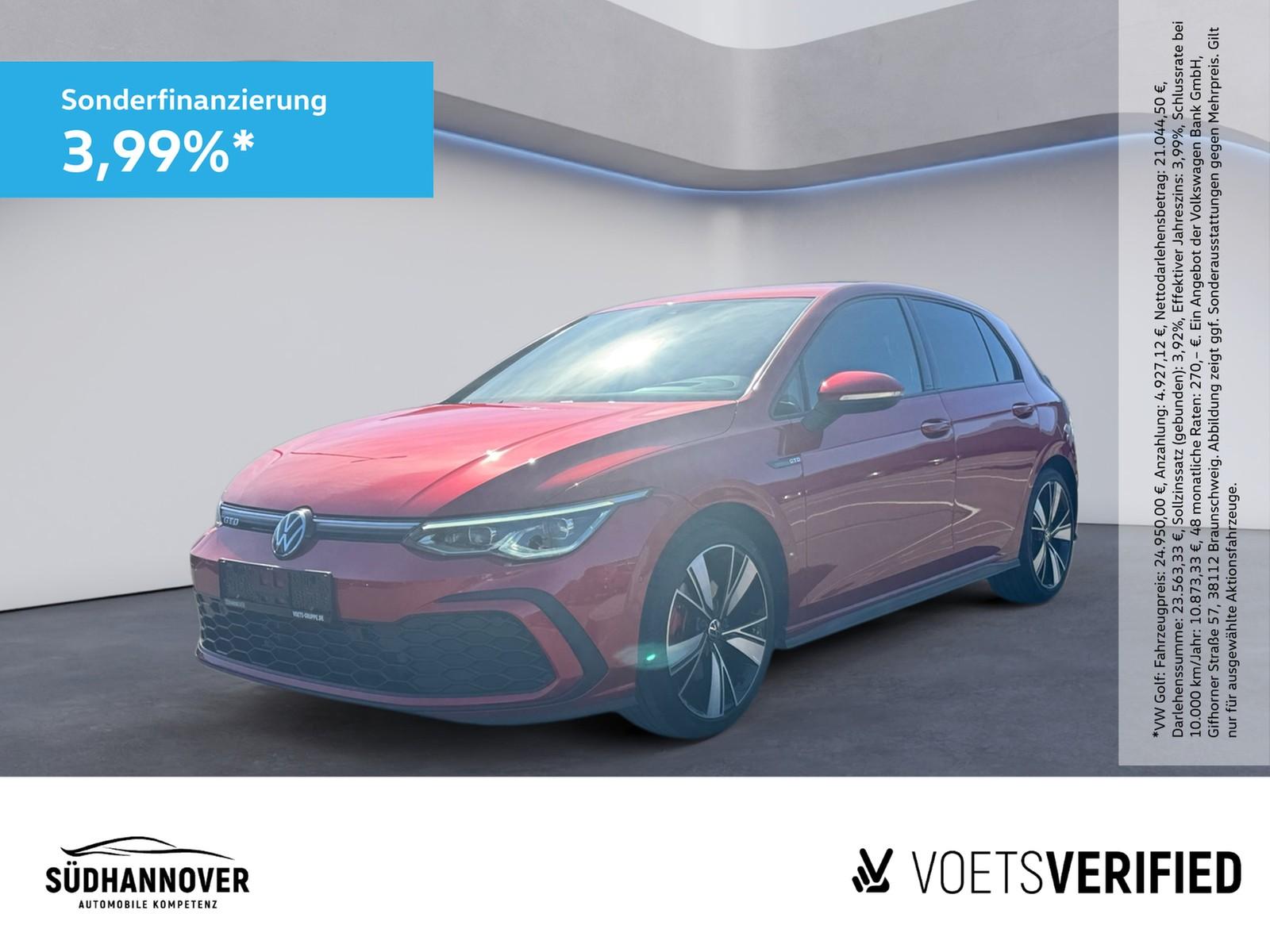 Volkswagen Golf VIII GTD 2.0 TDI DSG LED+RearView+Navi