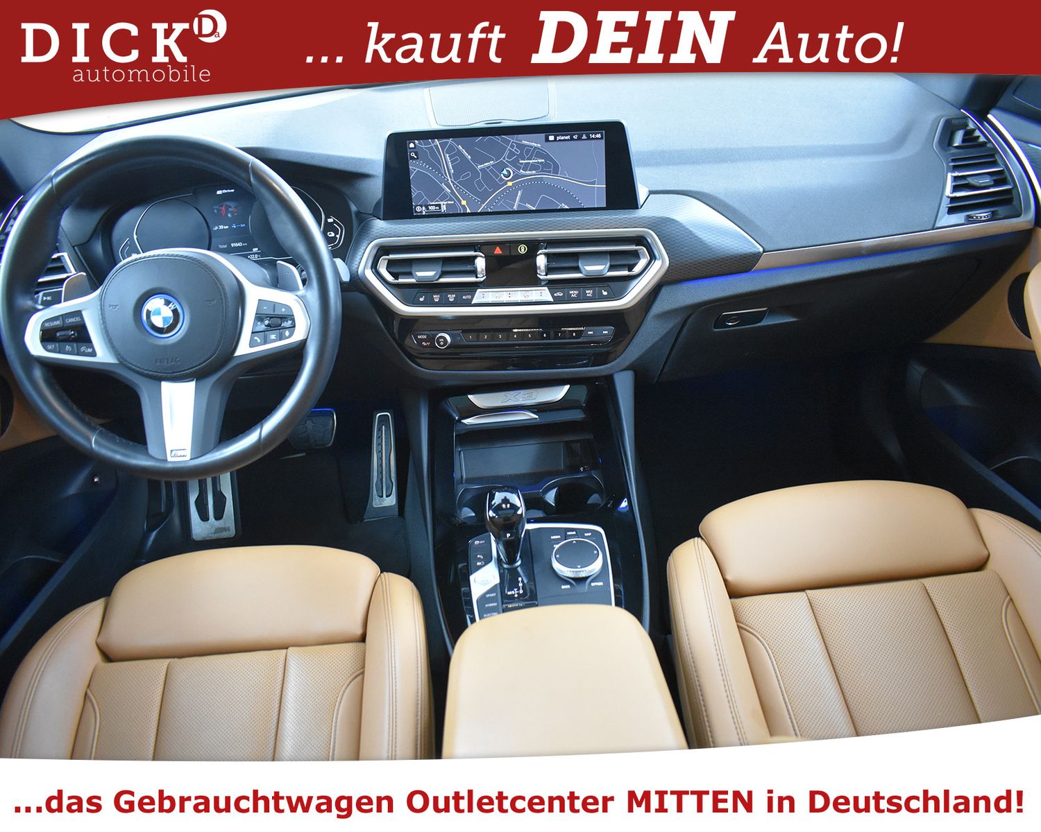 BMW X3 xDr 30e Sport Aut M PAKET+SHADOW+PANO+KAM+AHK - Image 8