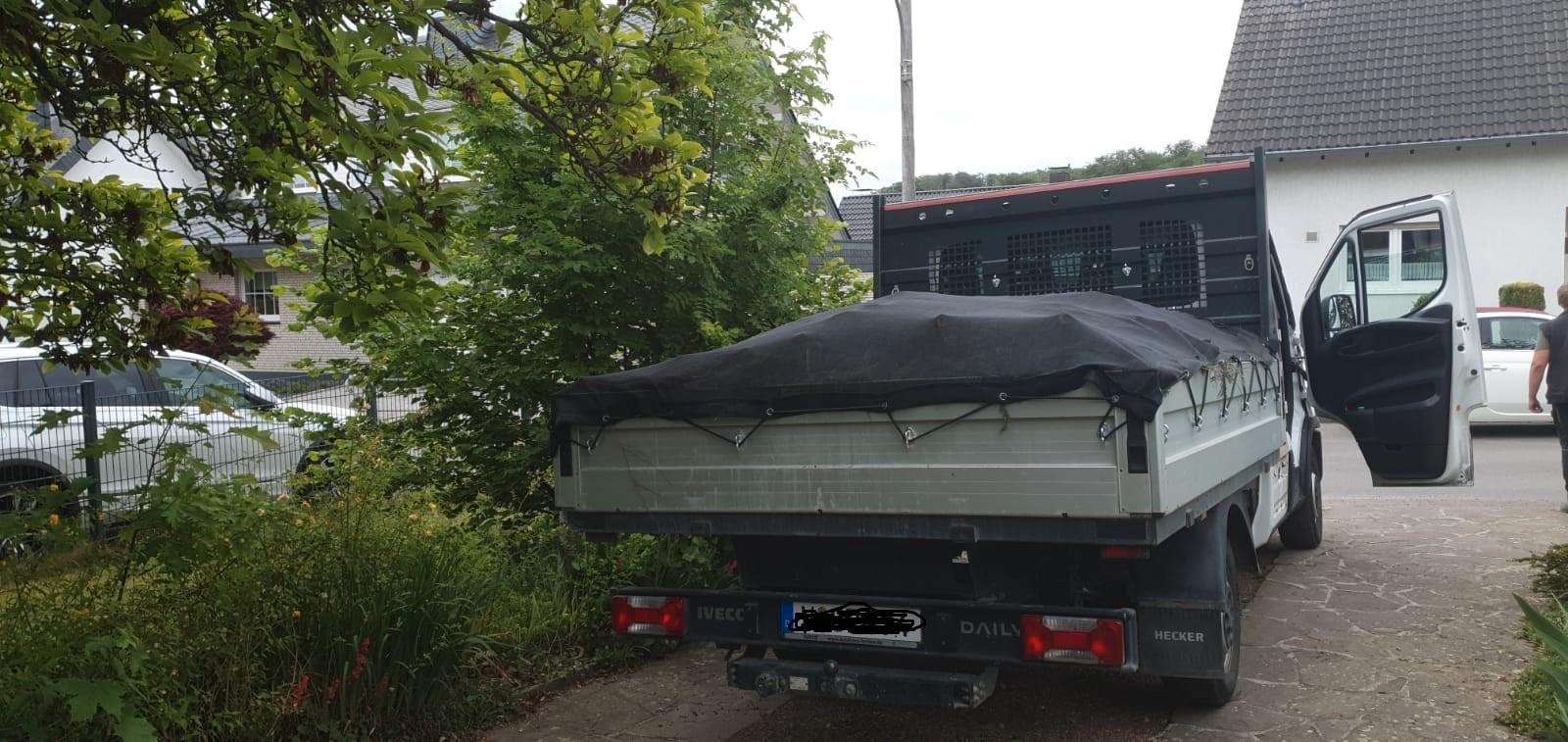 Iveco Daily Doka Pritsche LKW Zulassung