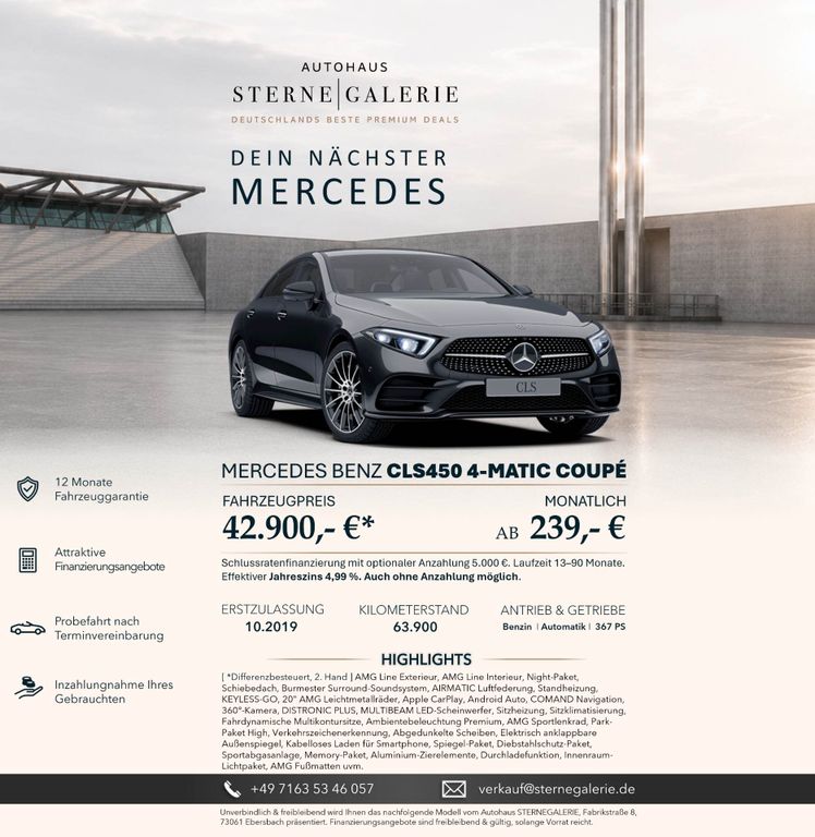 Image of Mercedes-Benz CLS 450
