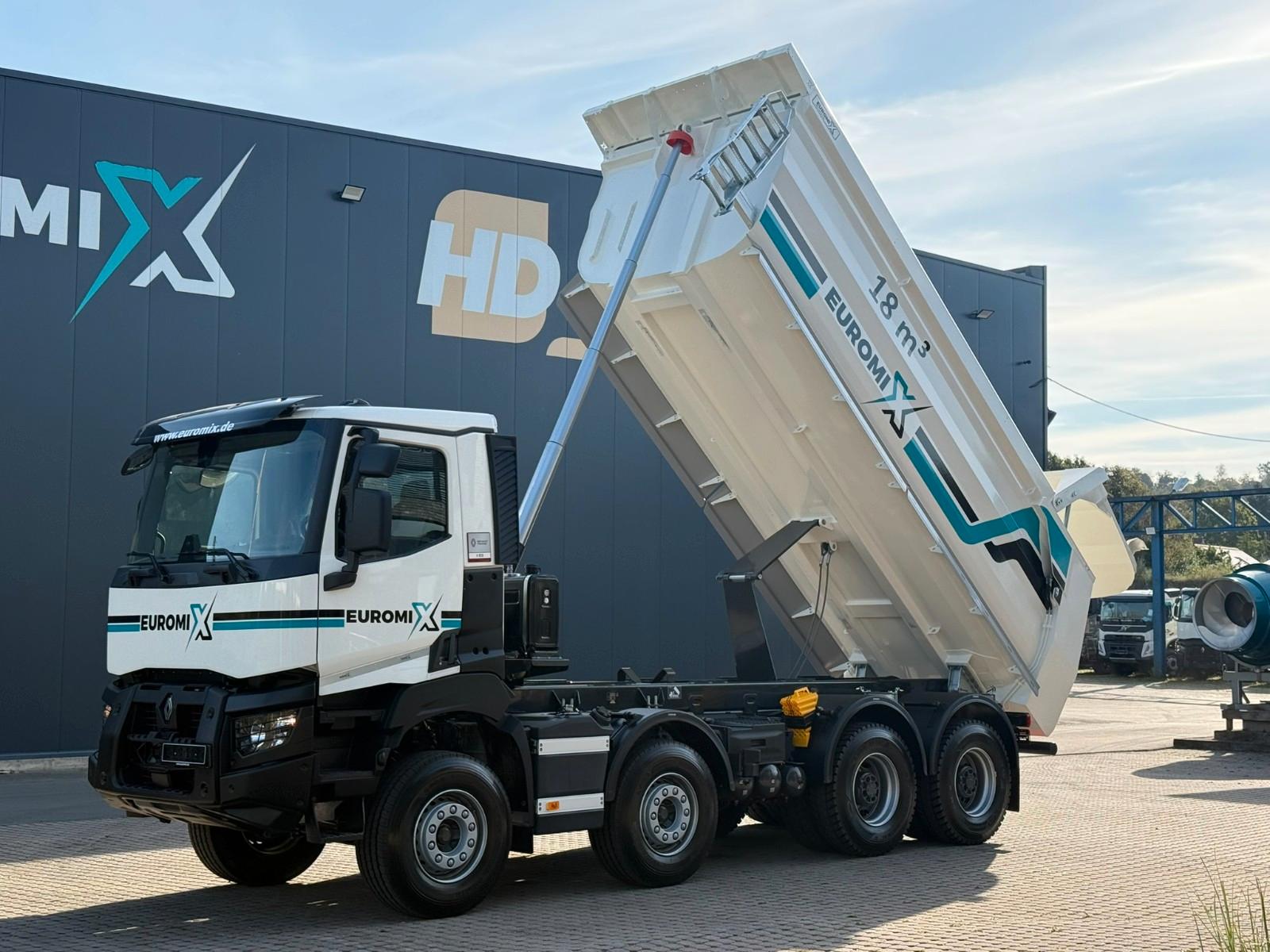 Renault K480 8X4 Euro6e EuromixMTP Mulden Kipper