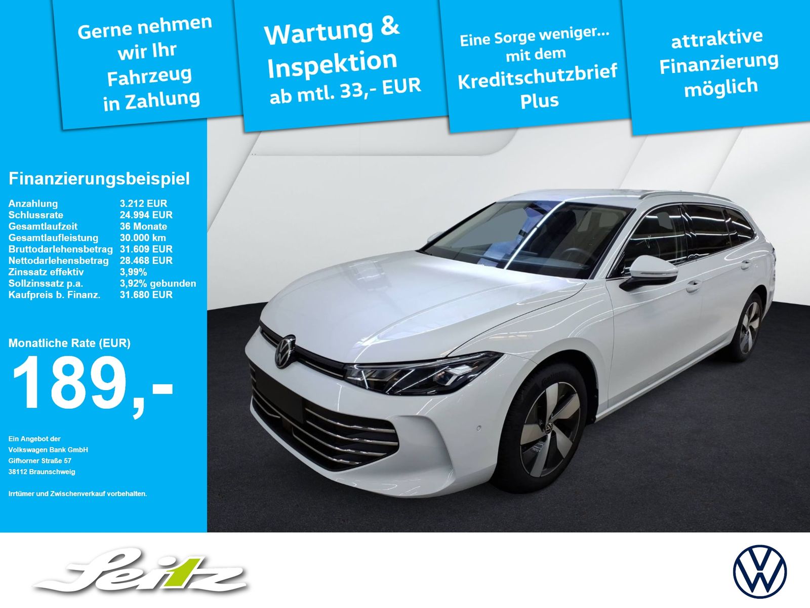 Volkswagen Passat Variant 1.5 eTSI Business *AHK*KAMERA*NAV