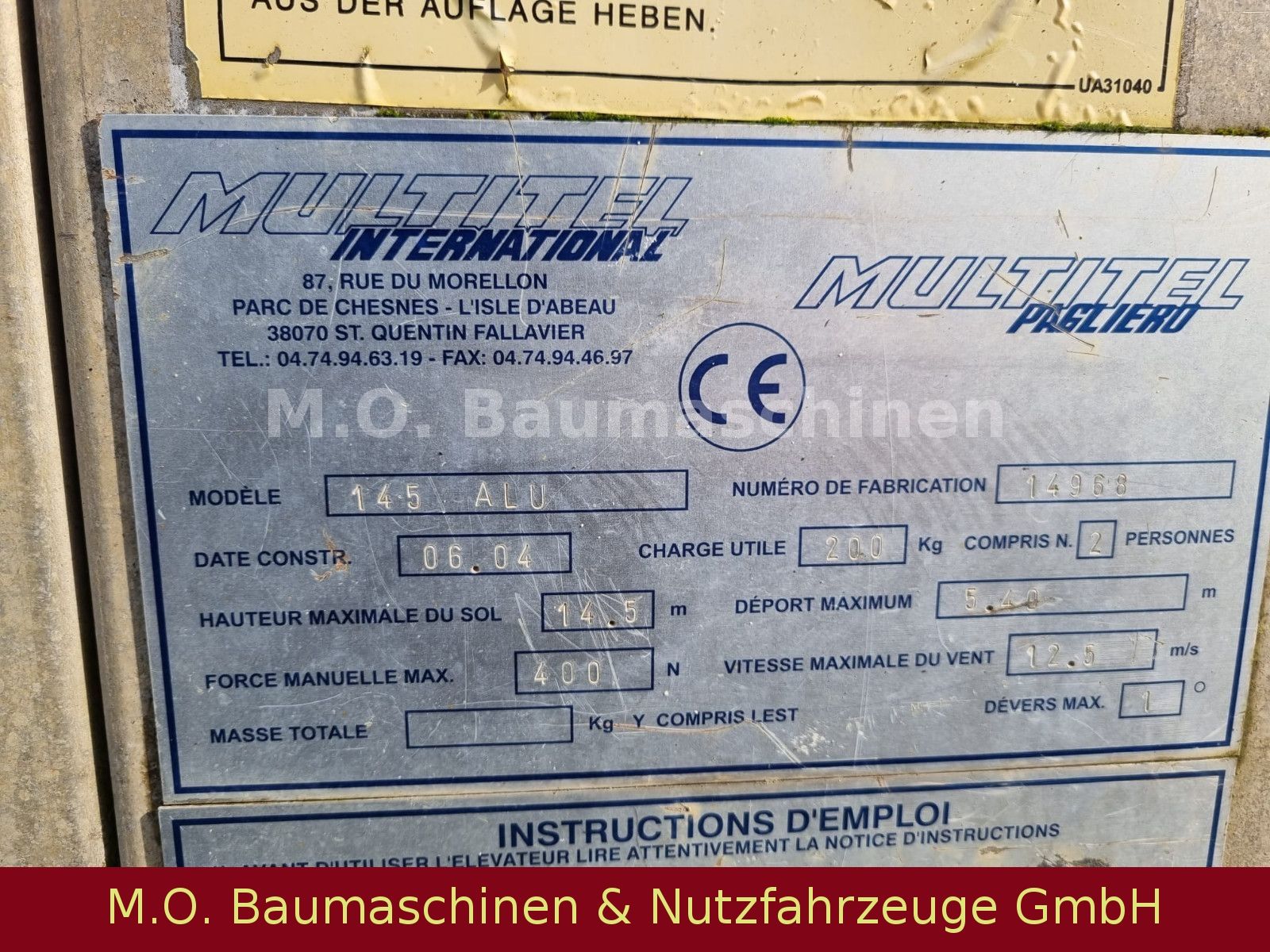 Fahrzeugabbildung Nissan Cabstar 32.10 Multititel 145 Alu/  14,5 m /