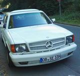Mercedes-Benz Mercedes W126 (SEL500) *Ludenkarre*HU-Neu*TOP* - weiße Mercedes-Benz 500