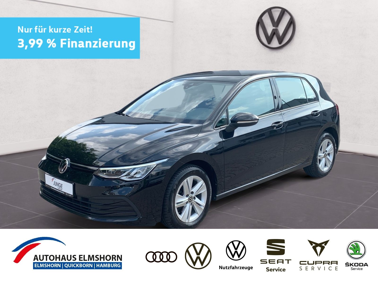 Volkswagen Golf VIII Life 1.0 eTSI DSG 3,99% NAV APP LED AC