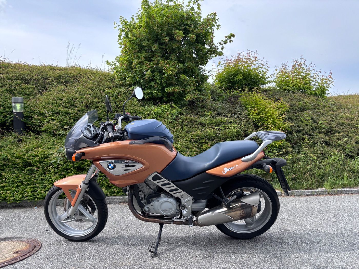 Fahrzeugabbildung BMW F 650 CS K14, Reifen wie Neu,