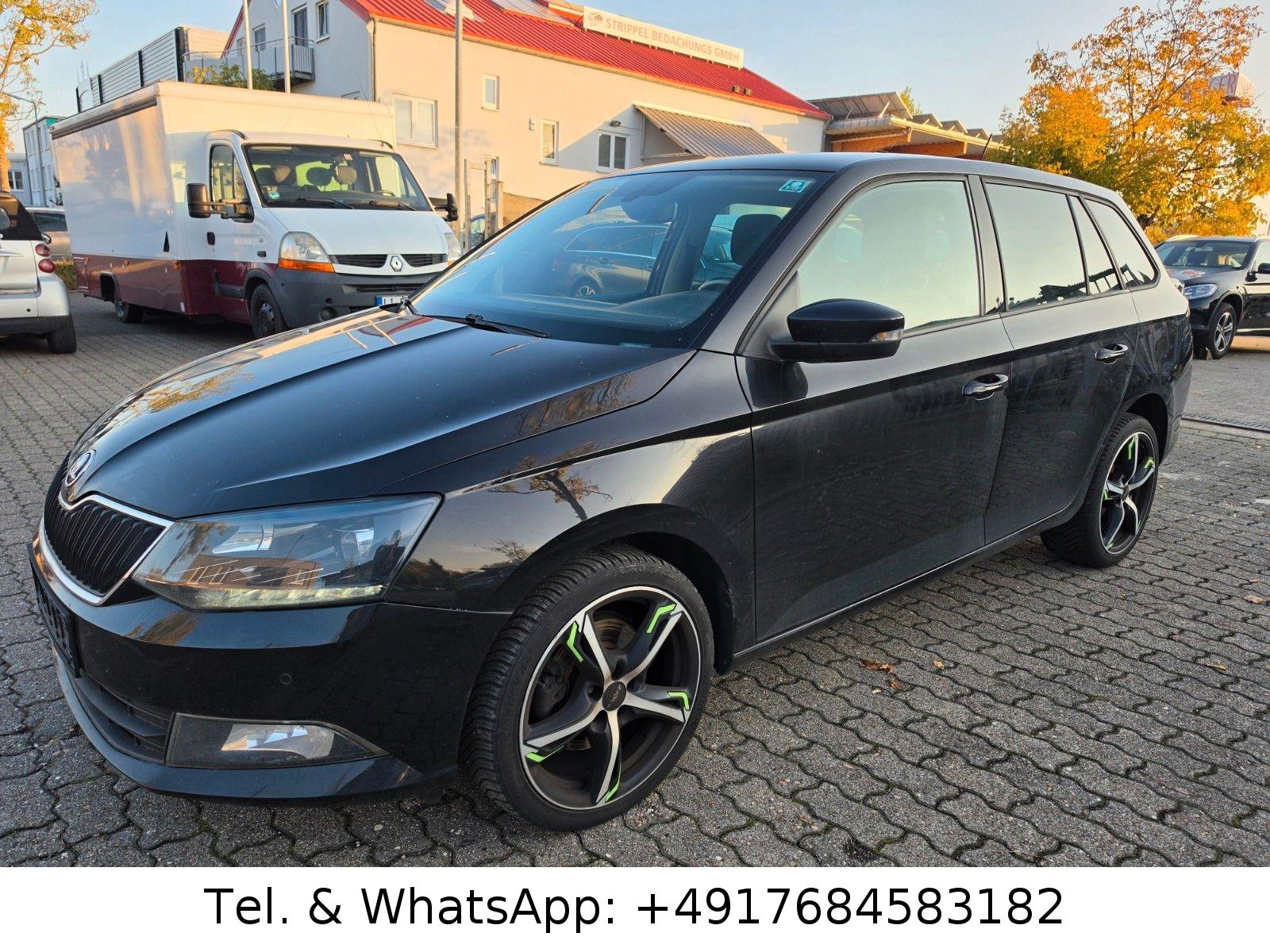 Skoda Fabia 2015 — rear view