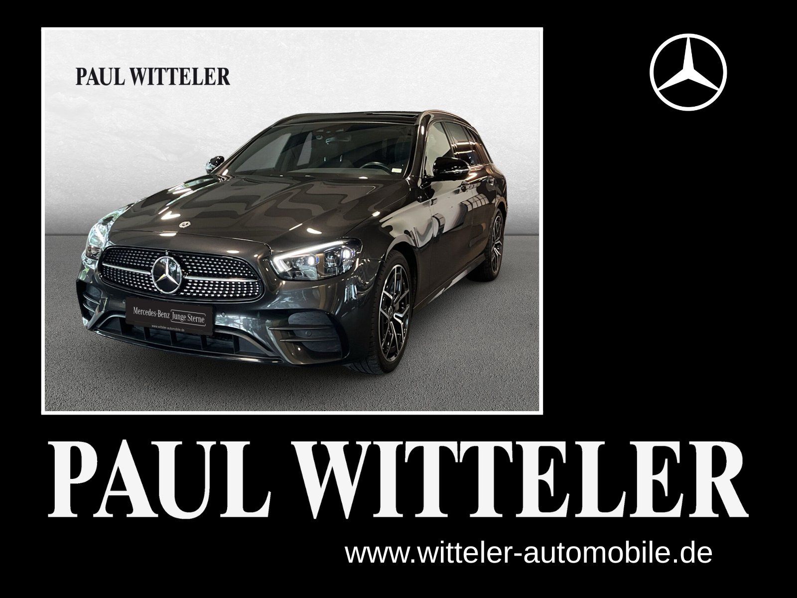 Mercedes-Benz E 400 d 4M T AMG Line LED/AHK/PANO/360°/Burmest.