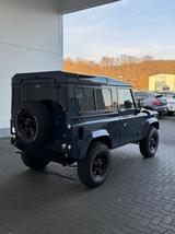 Land Rover Defender 90 Td4 Station Wagon S S - blaue Land Rover Defender