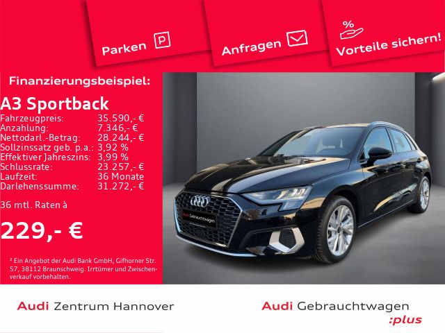 Audi A3 Sportback 35 TDI advanced Kamera LED virtual