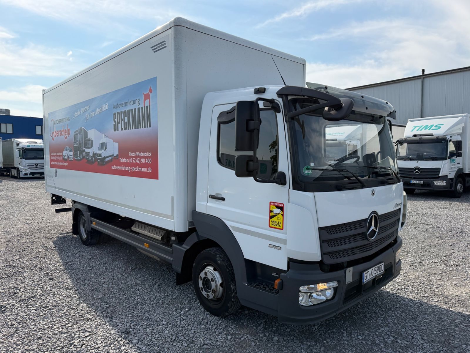 Fahrzeugabbildung Mercedes-Benz Atego 818 L Koffer LBW Klima Automatic AHK