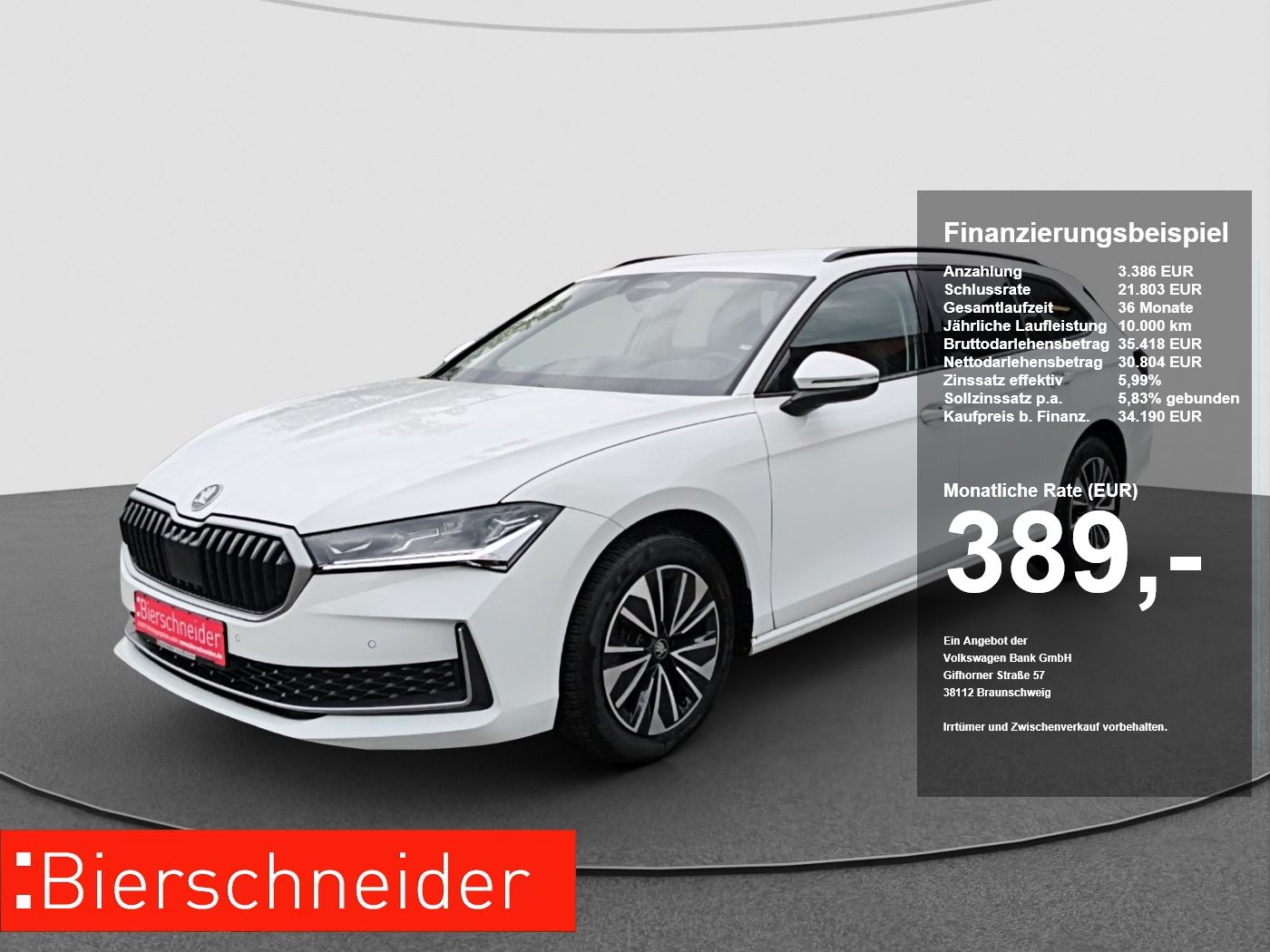 Skoda Superb Combi 2.0 TDI DSG Selection AHK NAVI ACC