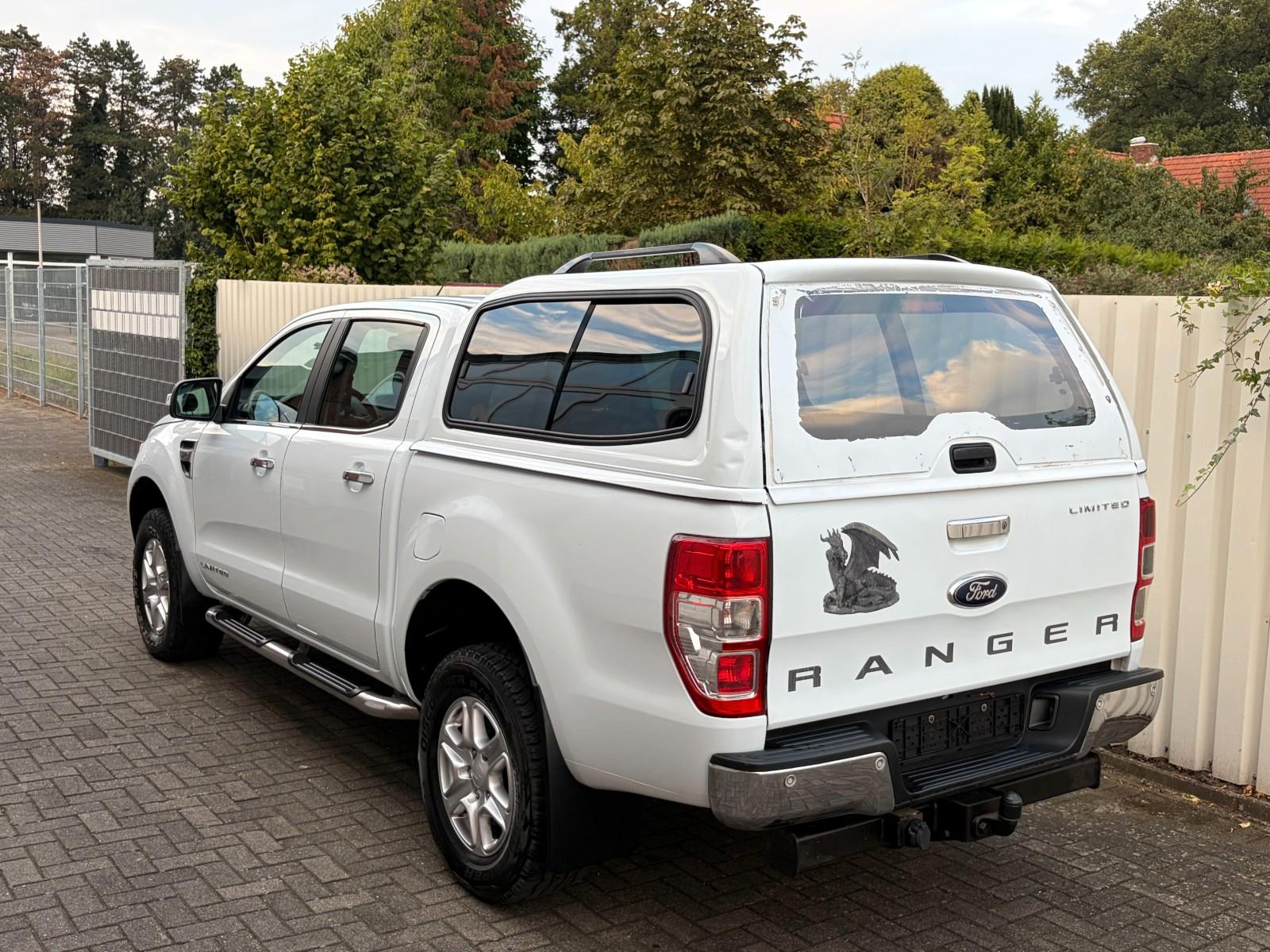 Ford Ranger Limited Double Cabine 4x4 2.2 TDCi 150 ch – BVM – Cuir – Attelage