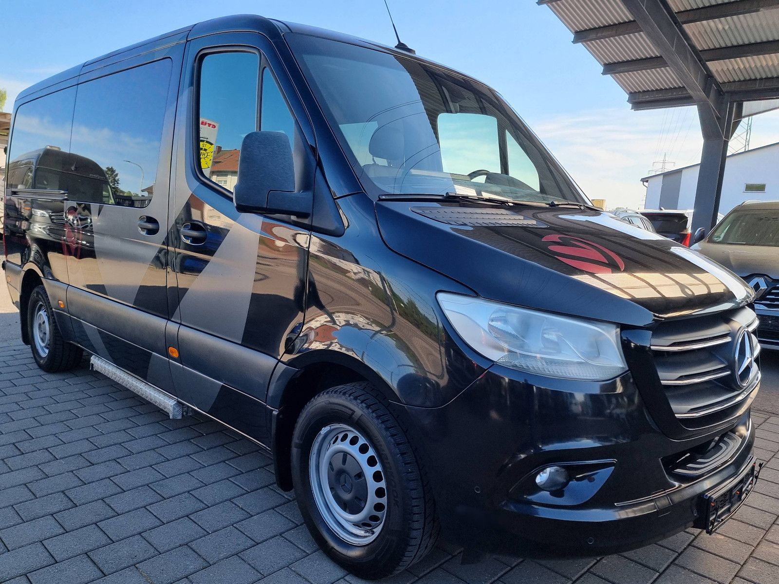 MERCEDES-BENZ Sprinter 314 lang Leder Nav Standh 2xKlima 9S