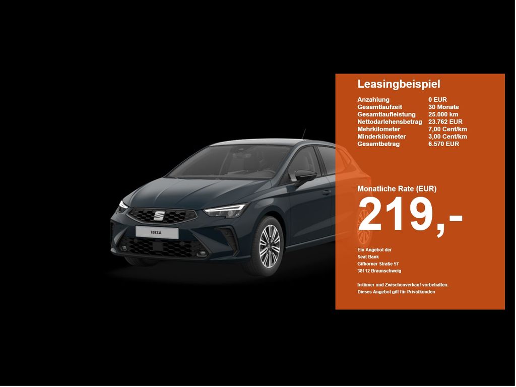 Ibiza 1.0 TSI DSG FR