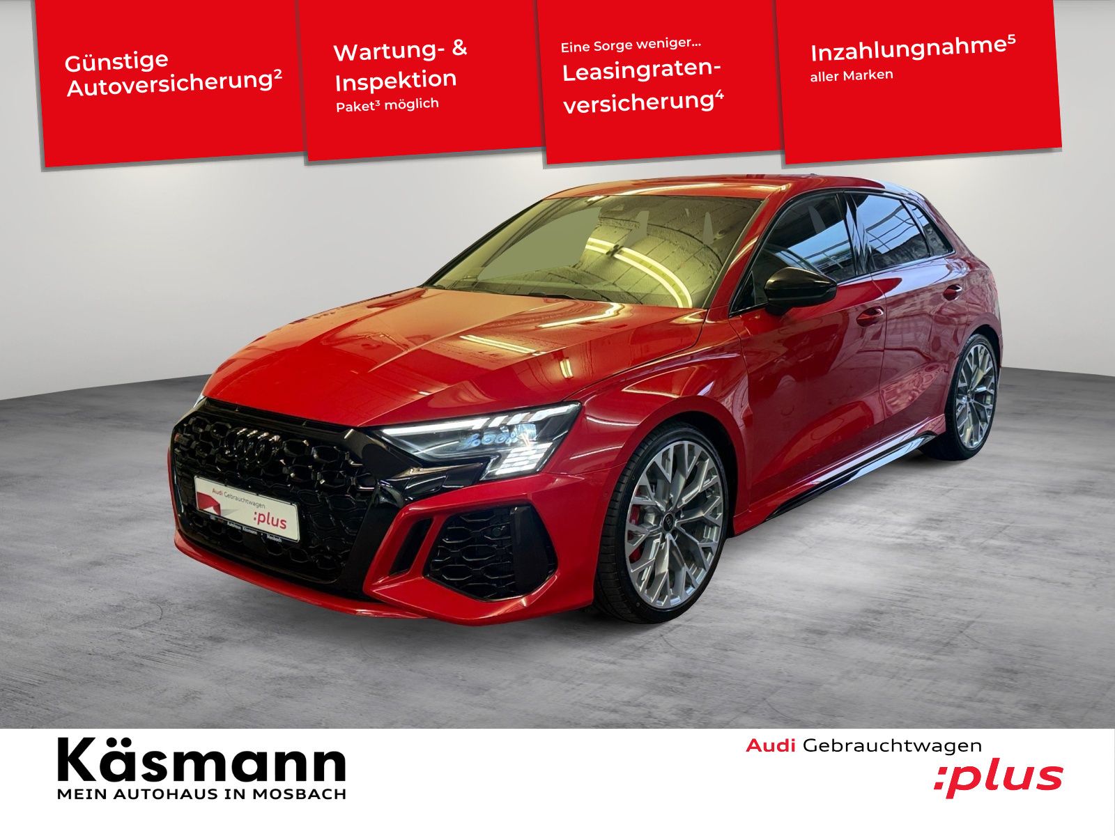 AUDI RS 3 Sportback qu RS-AGA MATRIX HUD B&amp;O 360° NAV