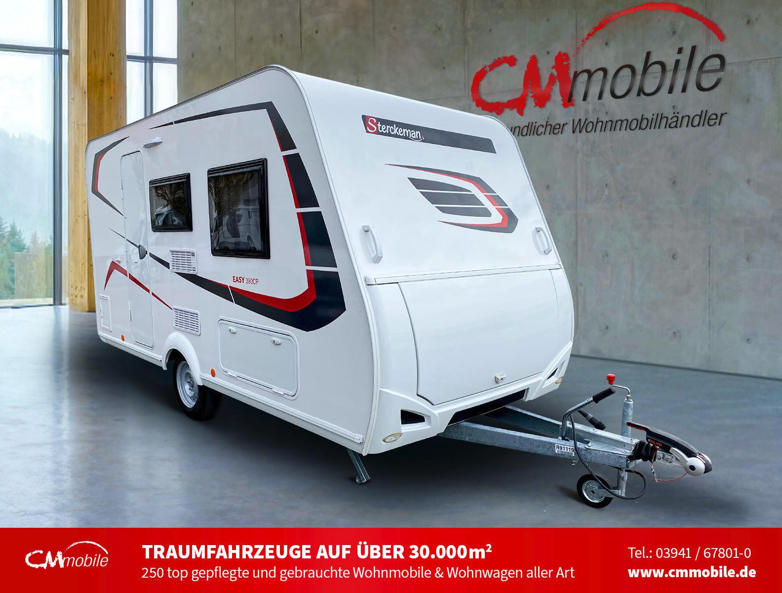 Sterckeman Easy 390 CP - Festbett - 4er Sitzgruppe -