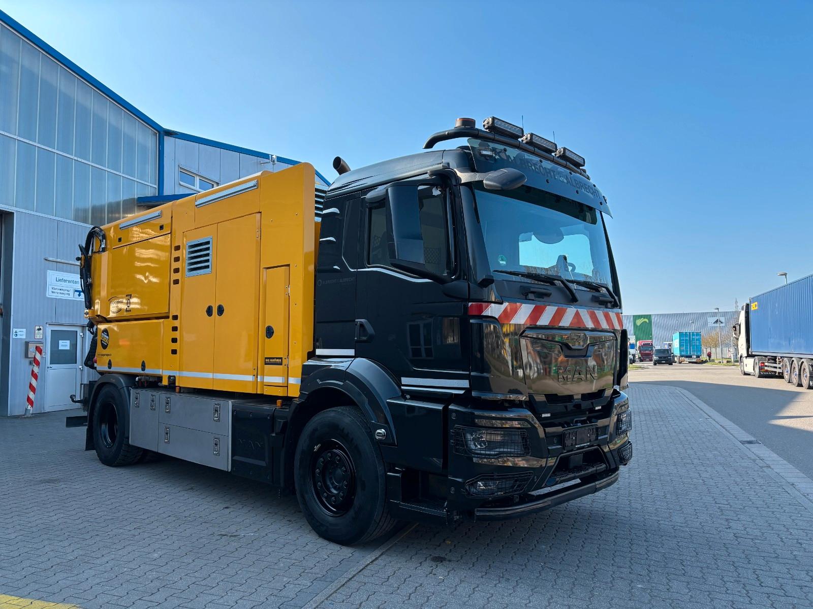 MAN TGS 18.400 4x2 MTS DINO CITY Saugbagger