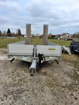 Humbaur Tandem-Tieflader  wegen Betriebsauflösung z.verk - Humbaur LKWs