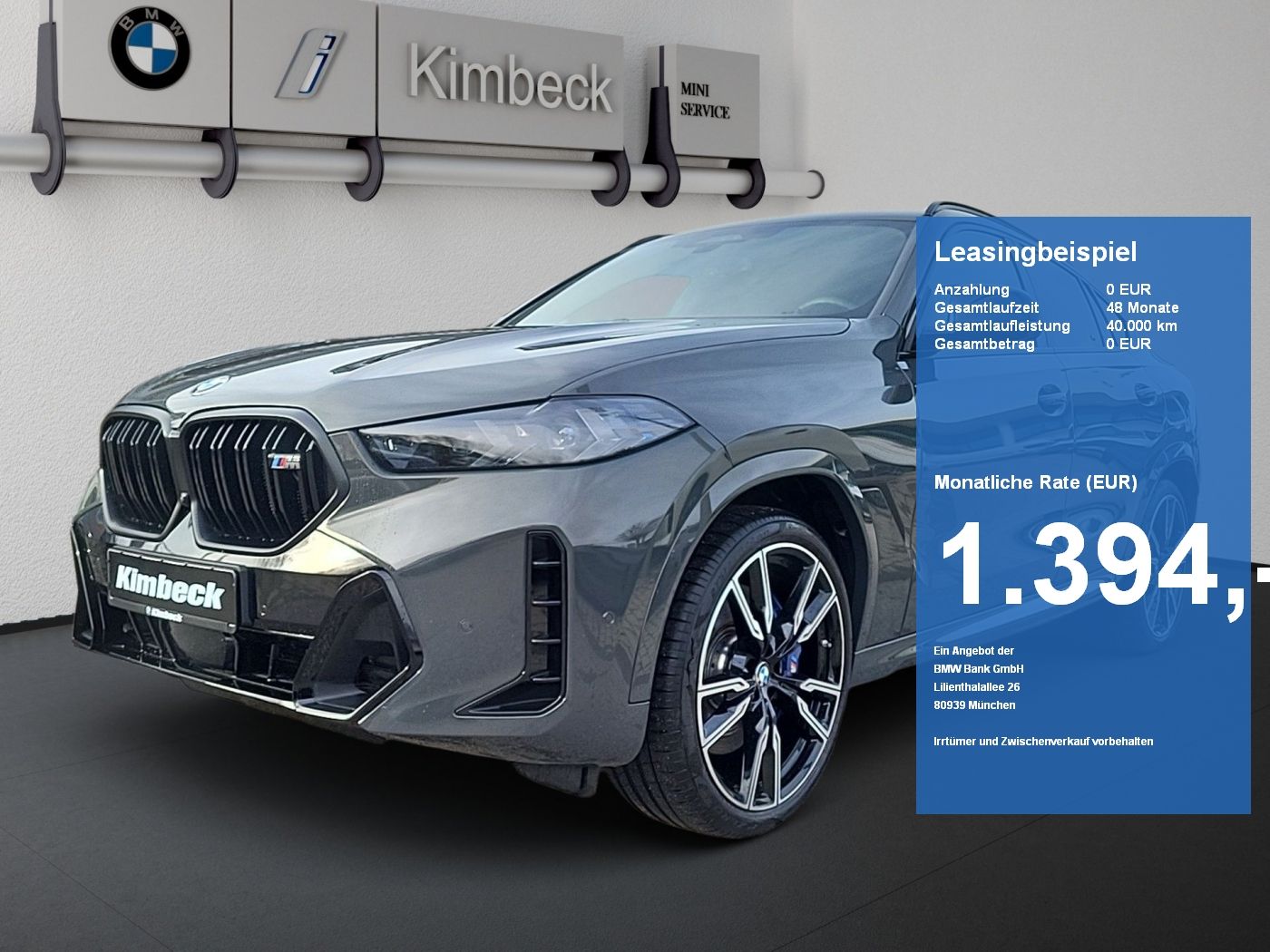BMW X6 M60i xDrive M SPORT Massage Sitzbelüft Standh
