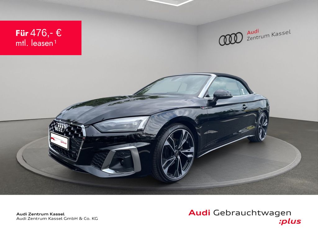 A5 Cabriolet 35 TFSI S line LED Navi AHK Leder