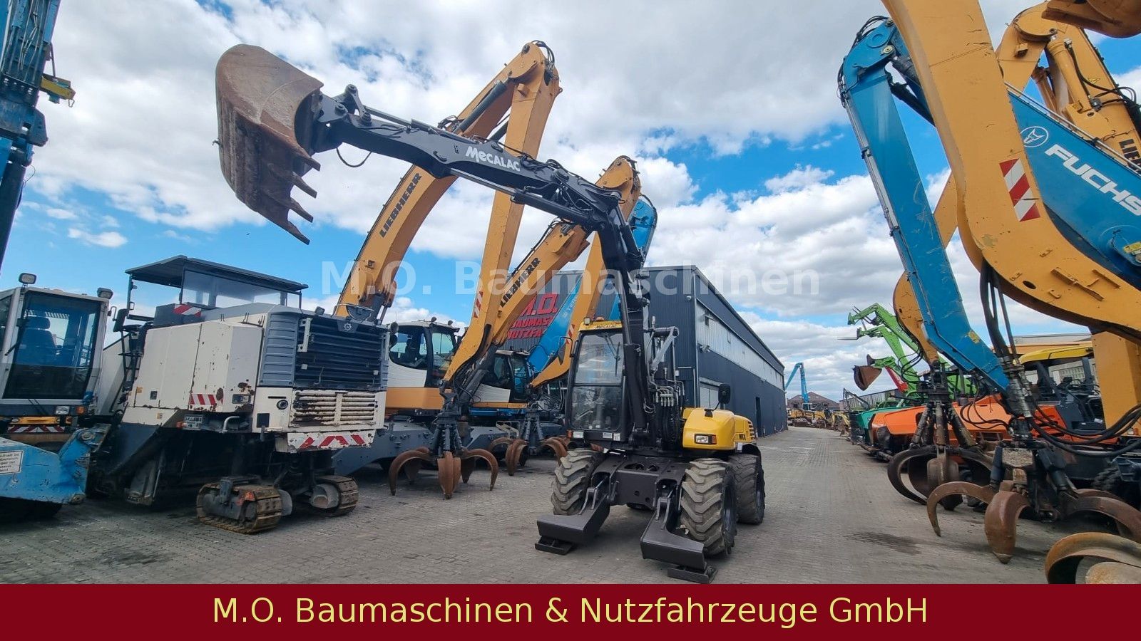Fahrzeugabbildung MECALAC 12 MTX / ZSA /VSA / Knickarm /5Löffel/Gabel