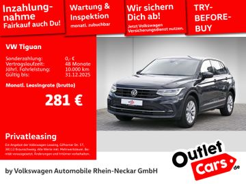 Volkswagen Leasingangebot: Volkswagen Tiguan 2.0 TDI Navi AHK LED uvm