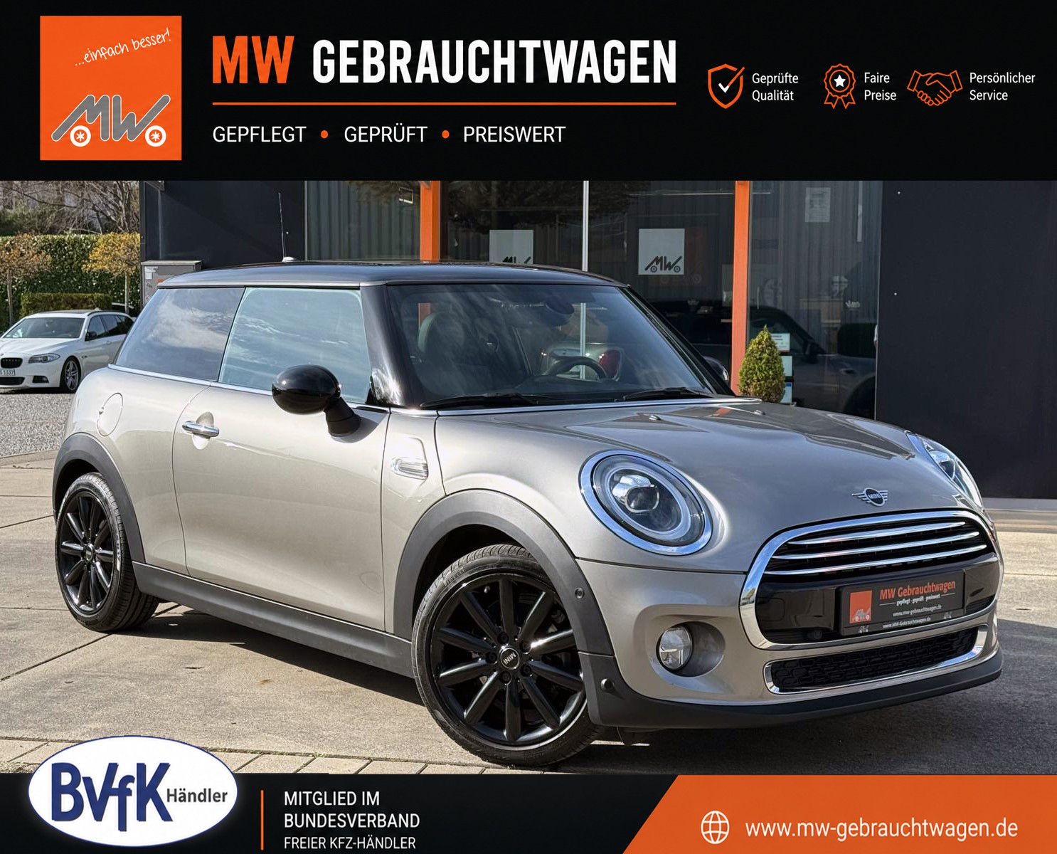 Fahrzeugabbildung MINI Cooper Chili Steptr LED NAV KAM PDC PANO GSD GRA