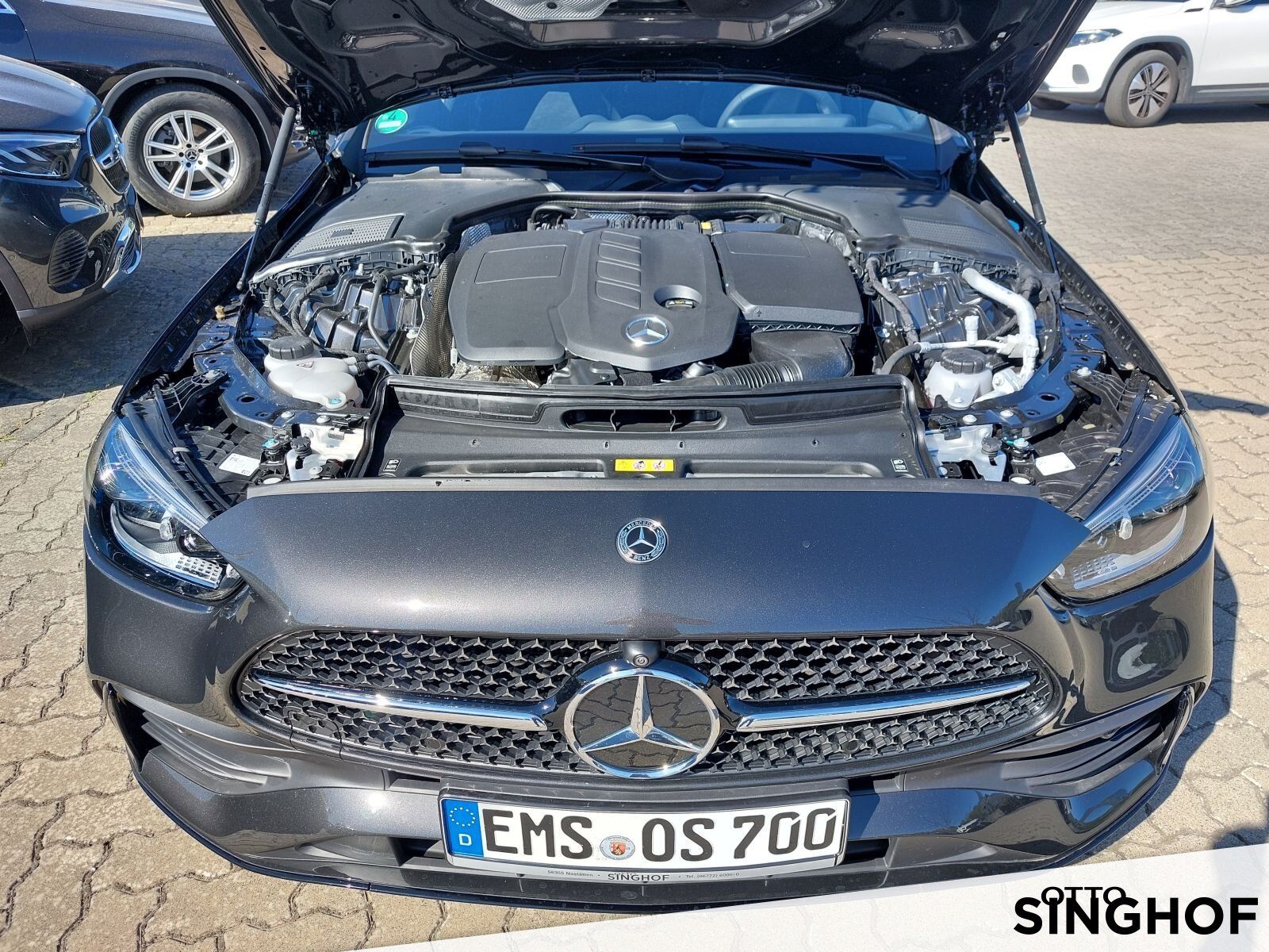 Fahrzeugabbildung Mercedes-Benz C 220 d AMG Pano+AHK+Night+Digital+360°+Distron+
