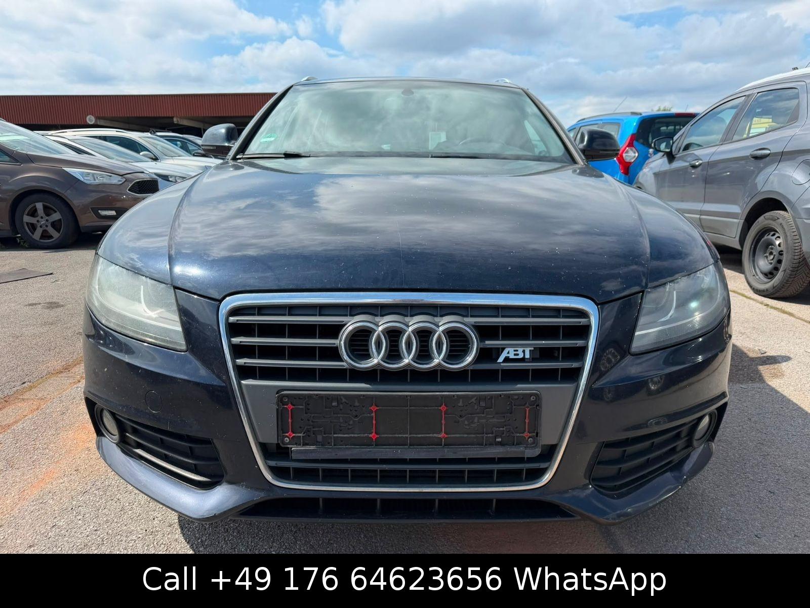 Audi A4 2008 — салон