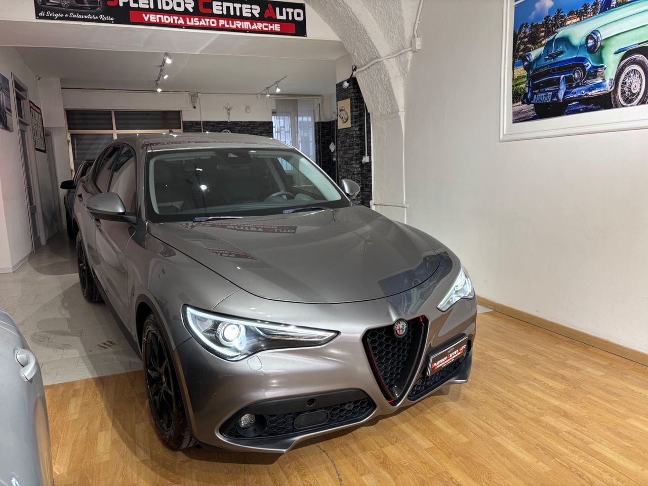 Alfa Romeo Stelvio 2.2 Turbodiesel 180 CV AT8 RW imagem 2