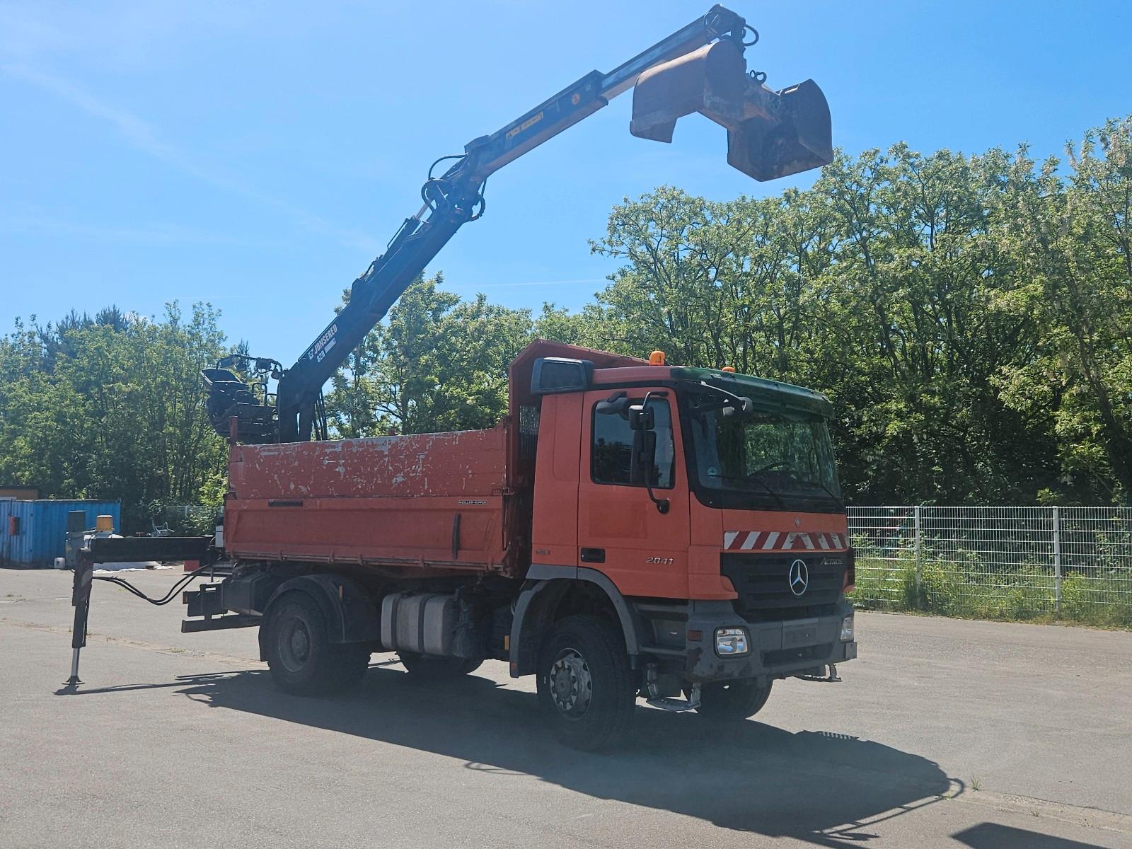 Mercedes-Benz Actros 2041 4x4 Selbstlader