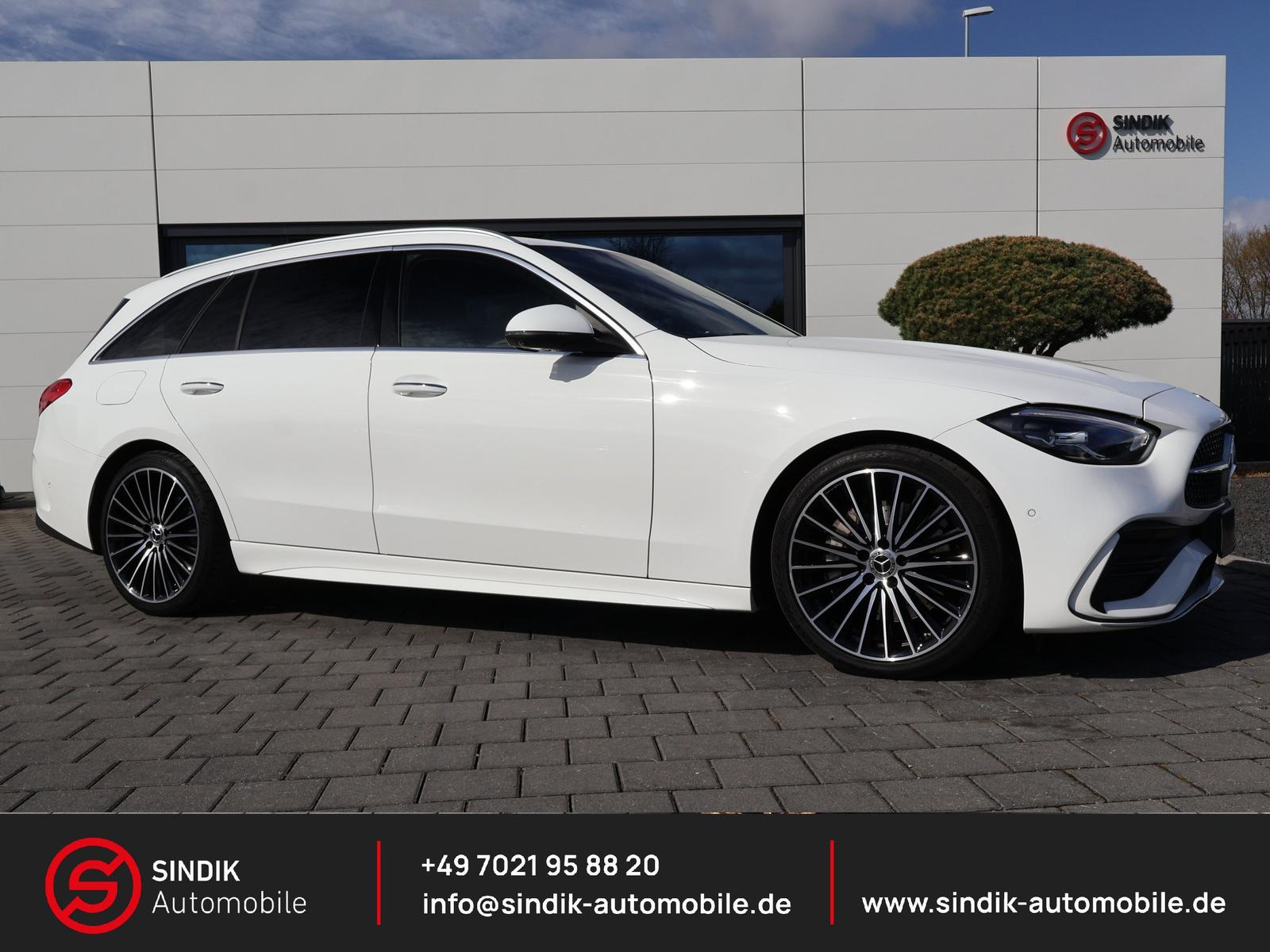 Mercedes-Benz C 300 T 4Matic AMG line-KeyGo-AHK-360°-DAB