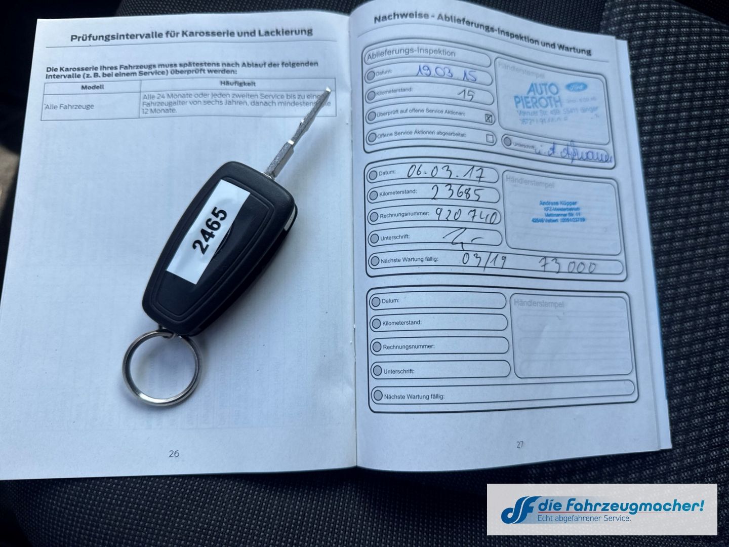 Fahrzeugabbildung Ford Transit Custom Kombi 300 L1 2.2 TDCi *2465