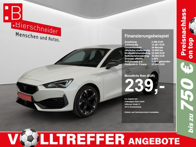 CUPRA Leon 1.4 TSI e-Hybrid DSG NAVI+18+KESSY+ACC+SHZ+