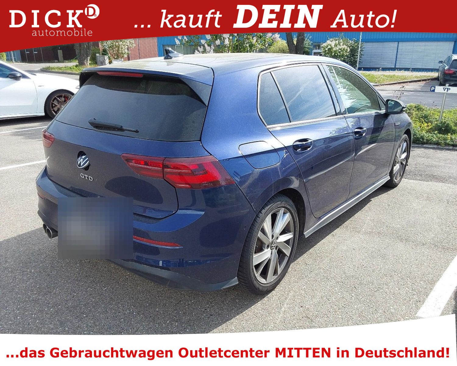 Fahrzeugabbildung Volkswagen Golf VIII 2.0d DSG GTD LED+/NAVI/VIRTU/HUD/H&K