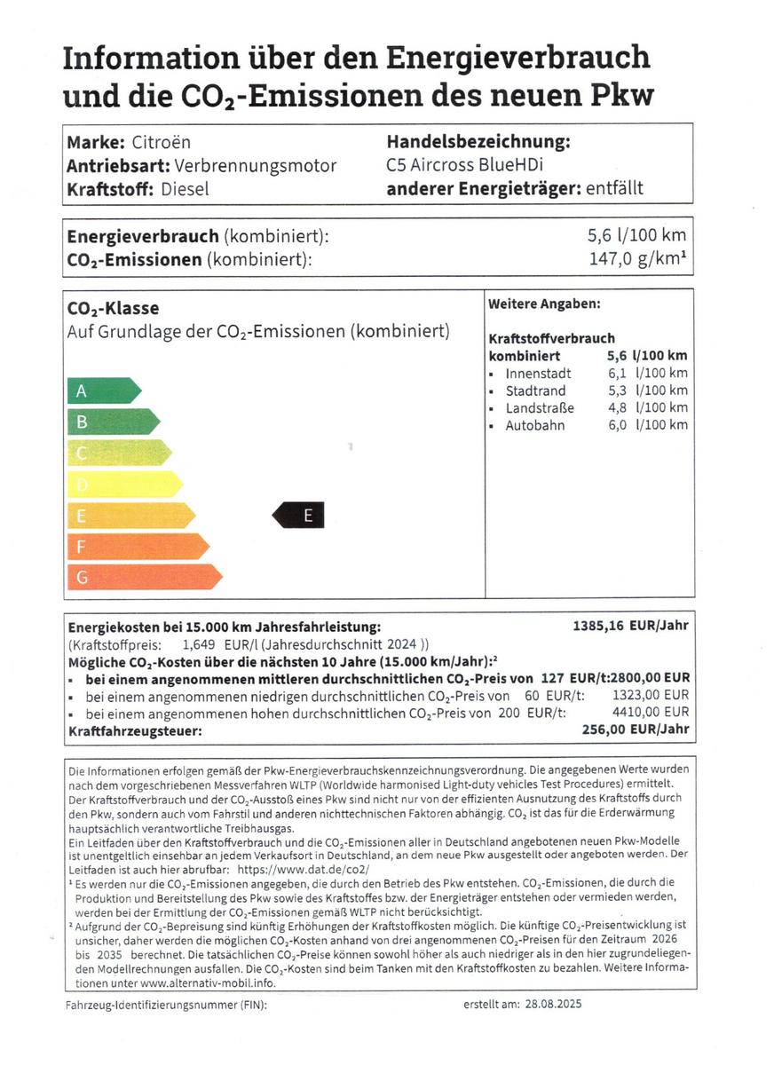 Citroën C5 Aircross BlueHDi 130 Stop&Start EAT8 MAX