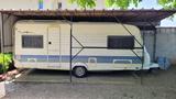 Hobby SDAH "De Luxe" mit Vorzelt - 100km/h - Hobby Wohnwagen 2000