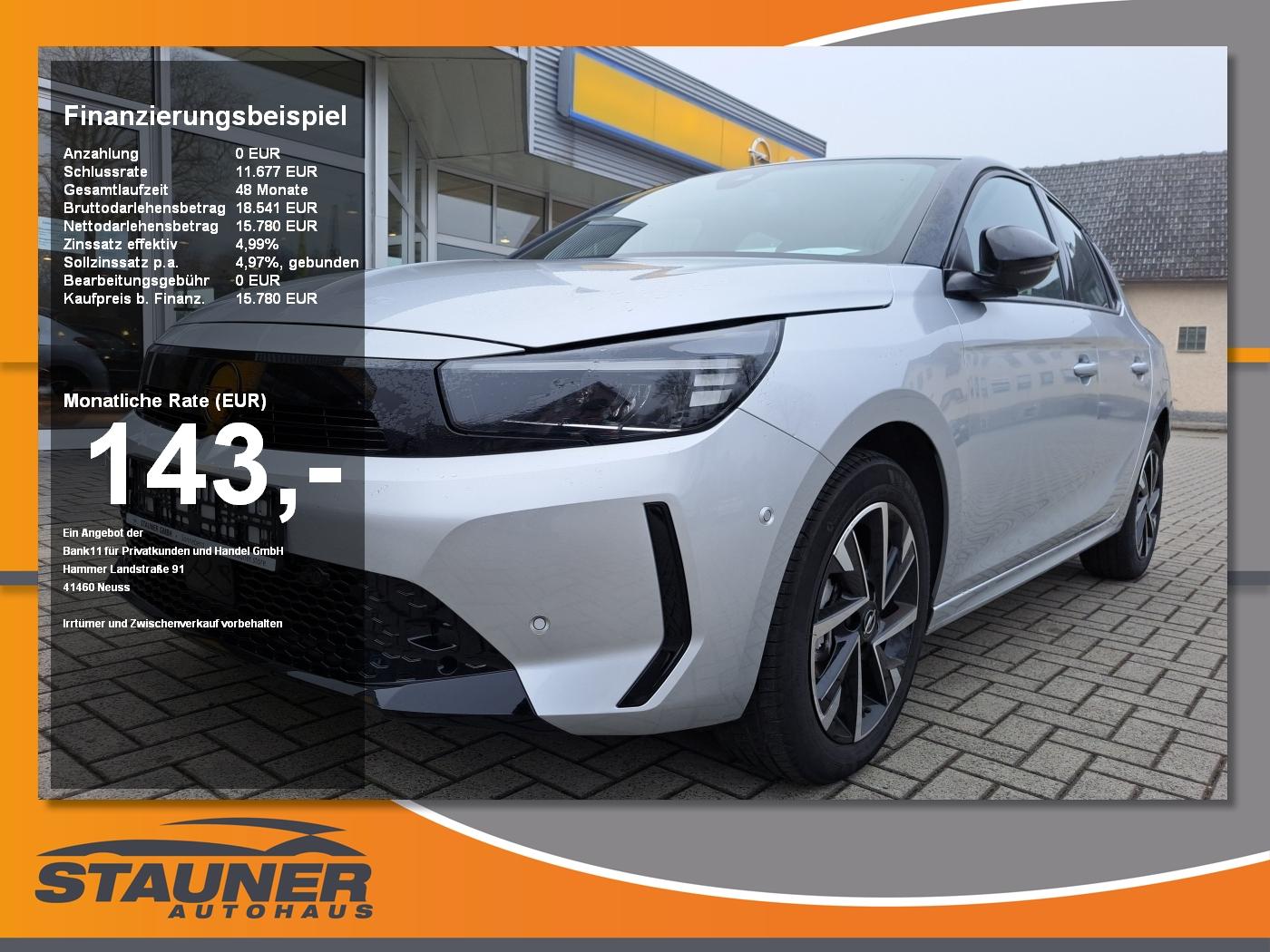 Opel Corsa F 1.2 Turbo GS LED Kam. Facelift PDC