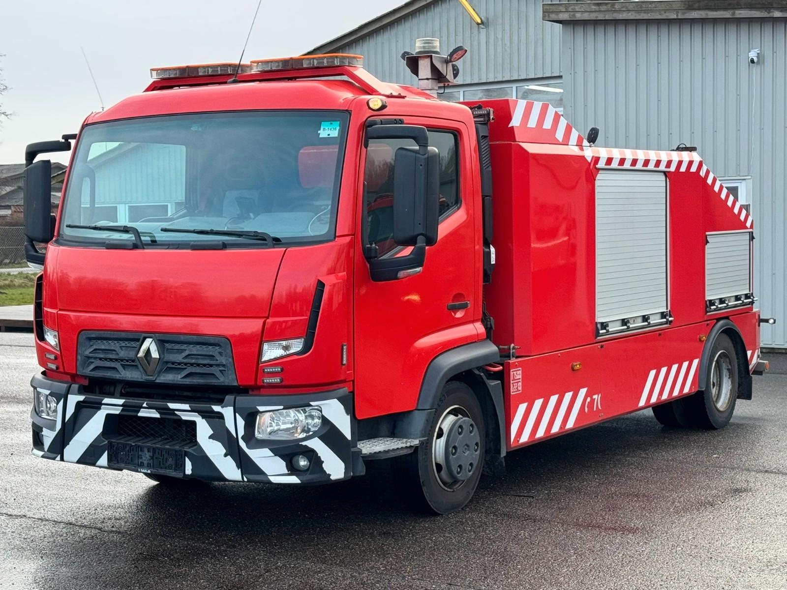 Renault D180 OMARS Pannenfhz. + Vollauto. HUBBRILLE