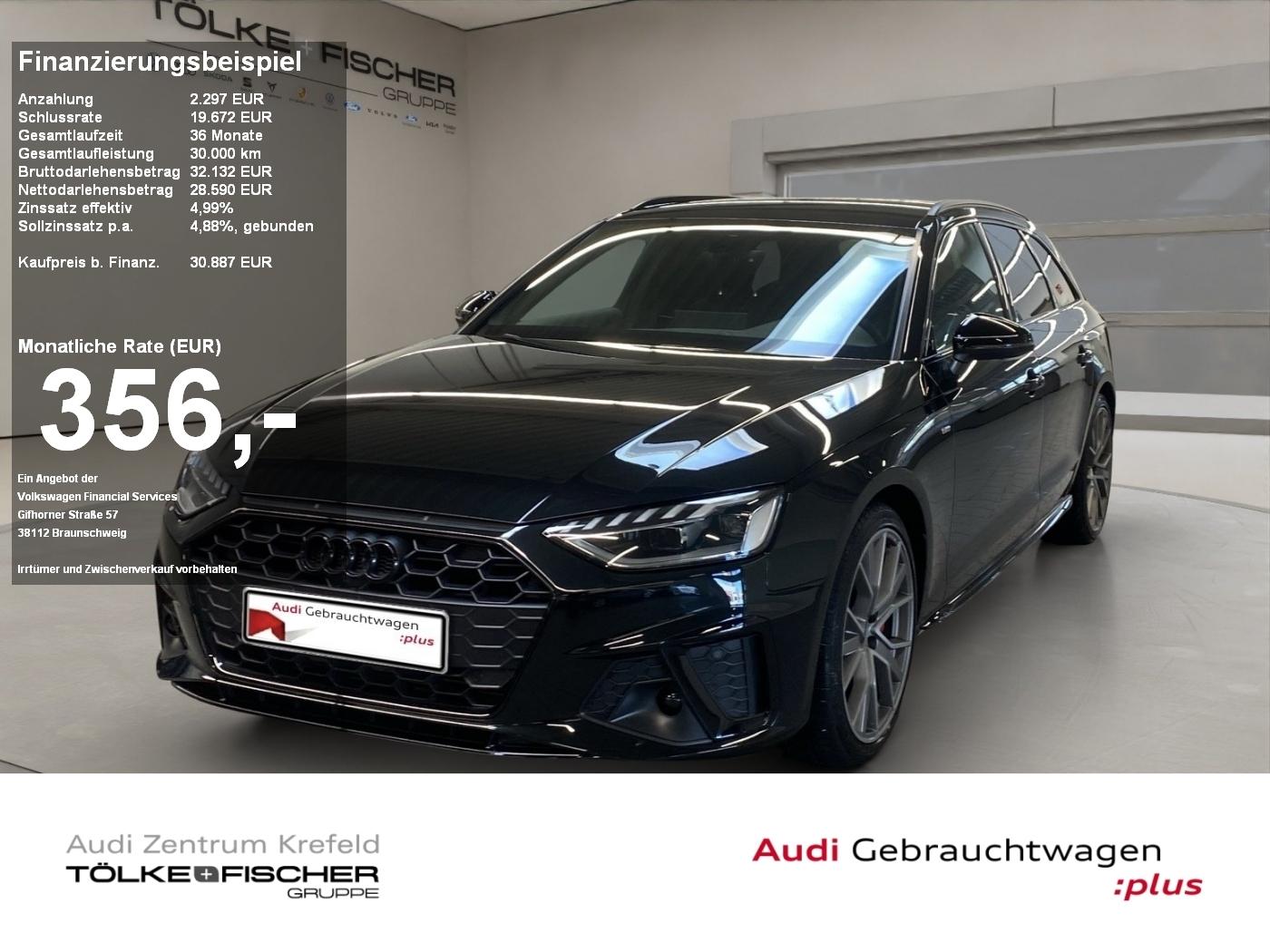 Audi A4 40 2.0 TFSI Avant S-Line S-line AUT Kam. Navi