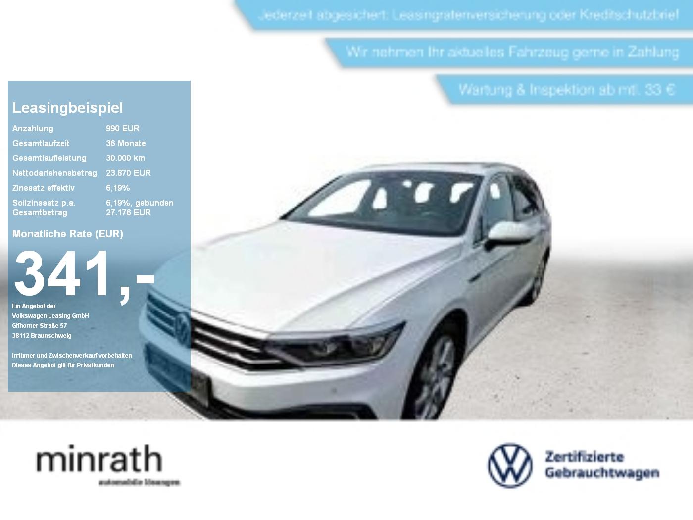 Volkswagen Passat Variant GTE 1.4 eHybrid DSG MATRIX+AHK+36