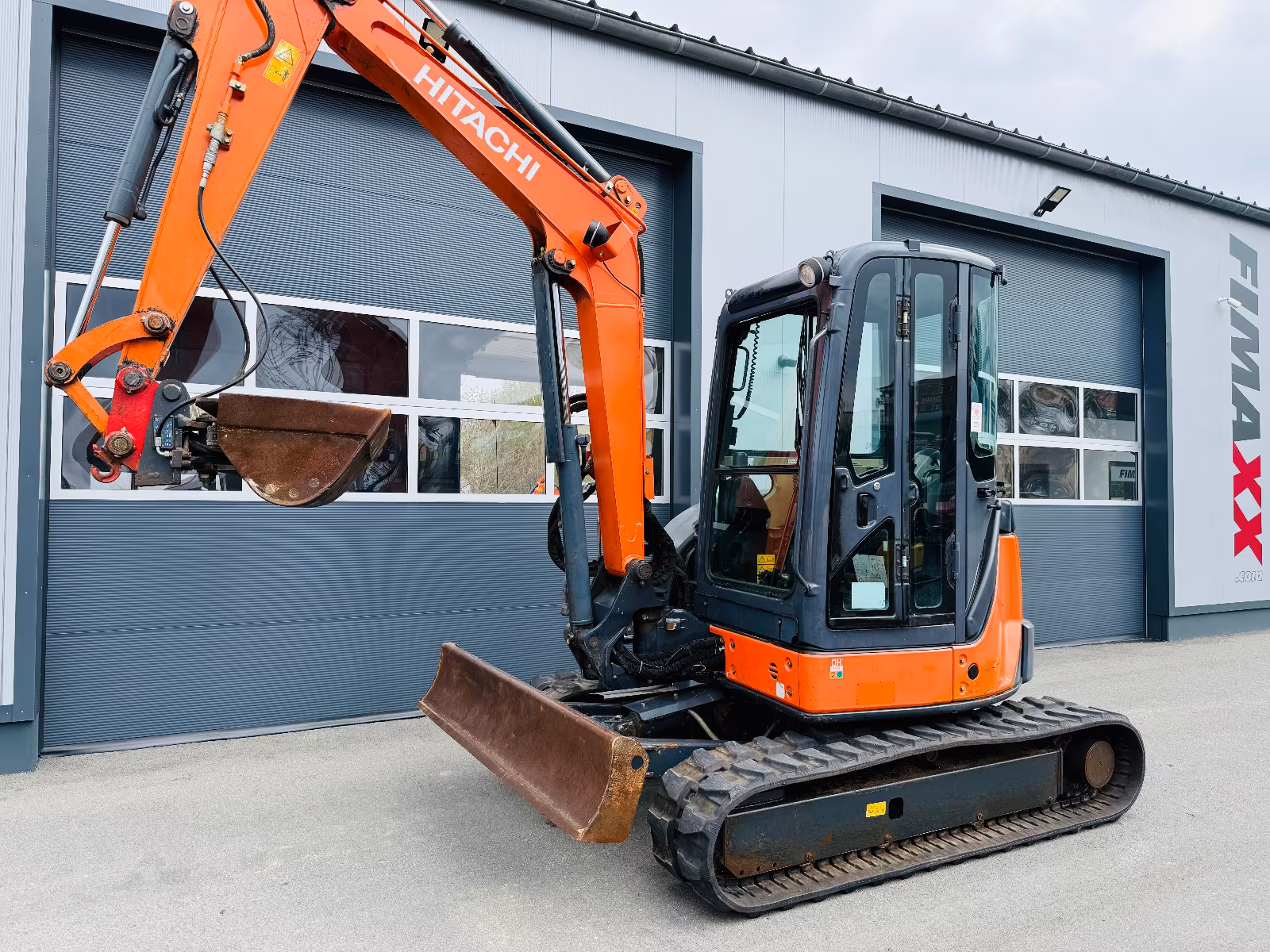 Hitachi ZX 48 U-3 - 2 X SCHAUFEL - KLIMA